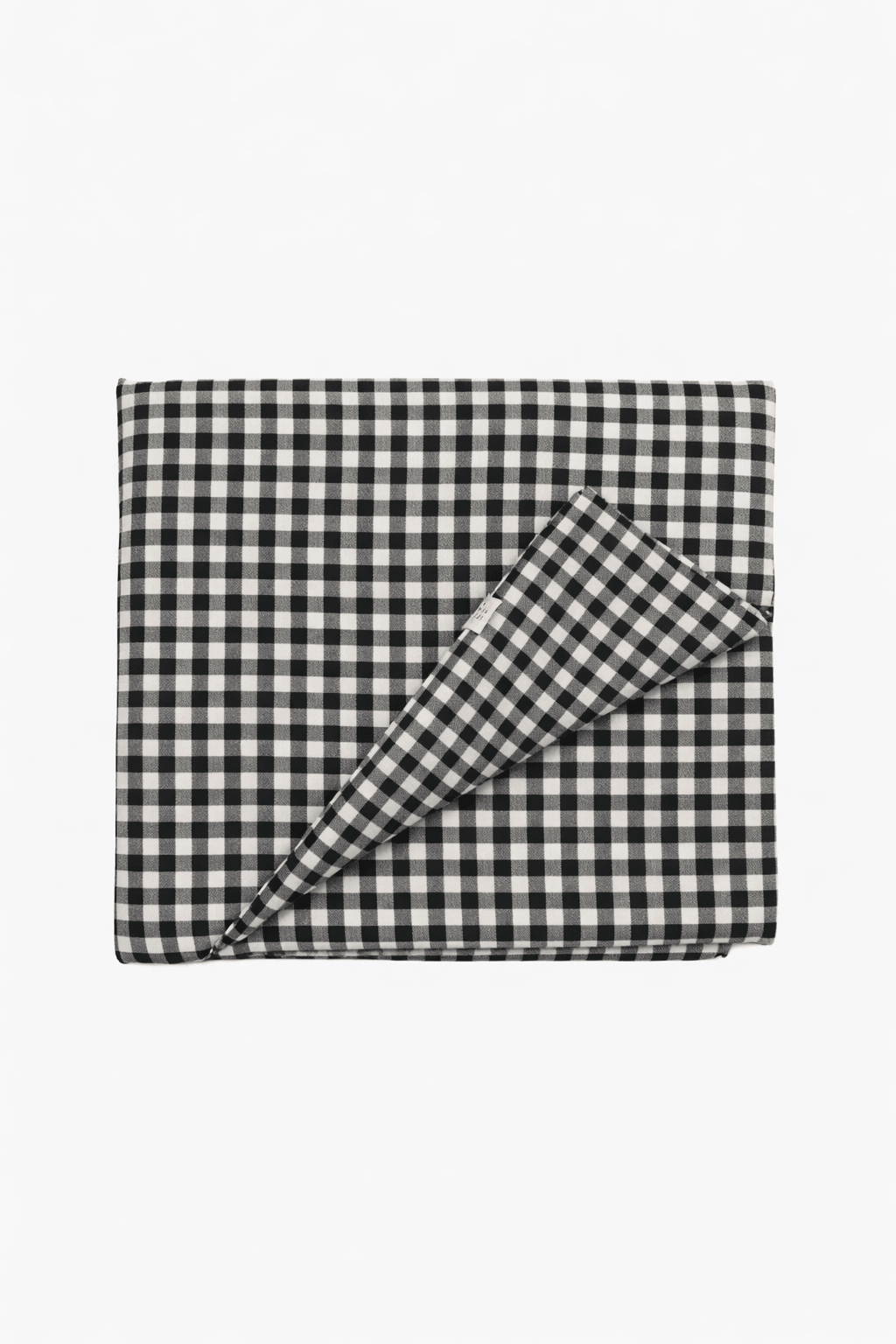 Little Mae & Co Black Gingham Crib Quilted BlanketEveretts Place