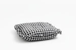 Little Mae & Co Black Gingham Ruffle Baby Lounger Cover - 