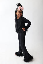 DREAM BIG LITTLE CO BLACK GIRL'S FLARE FEATHERED DREAM SETEveretts Place