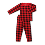 Bestaroo Black & Red Plaid Pajama - 