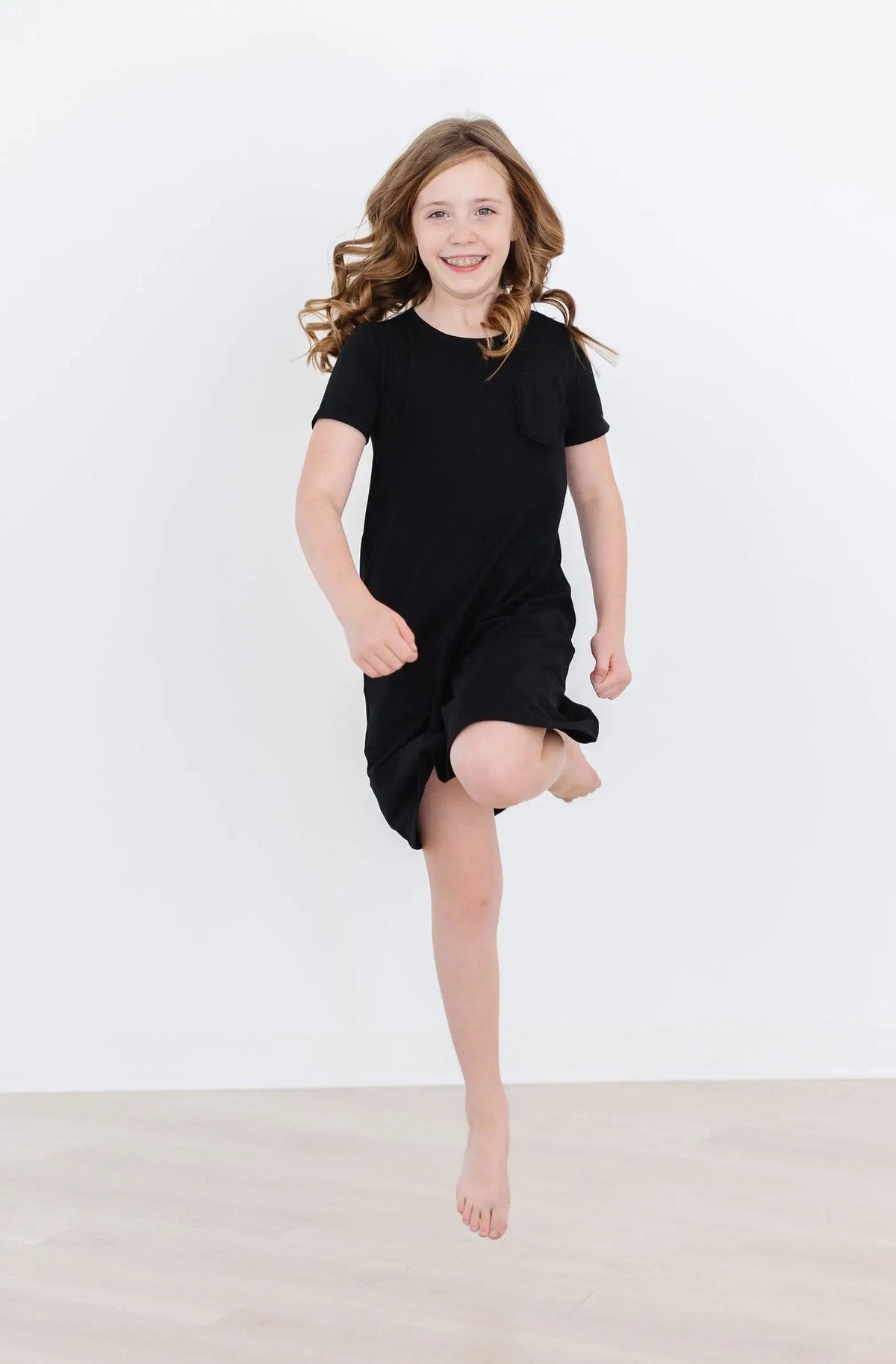 Mila & Rose ® Black T-Shirt Dress - 