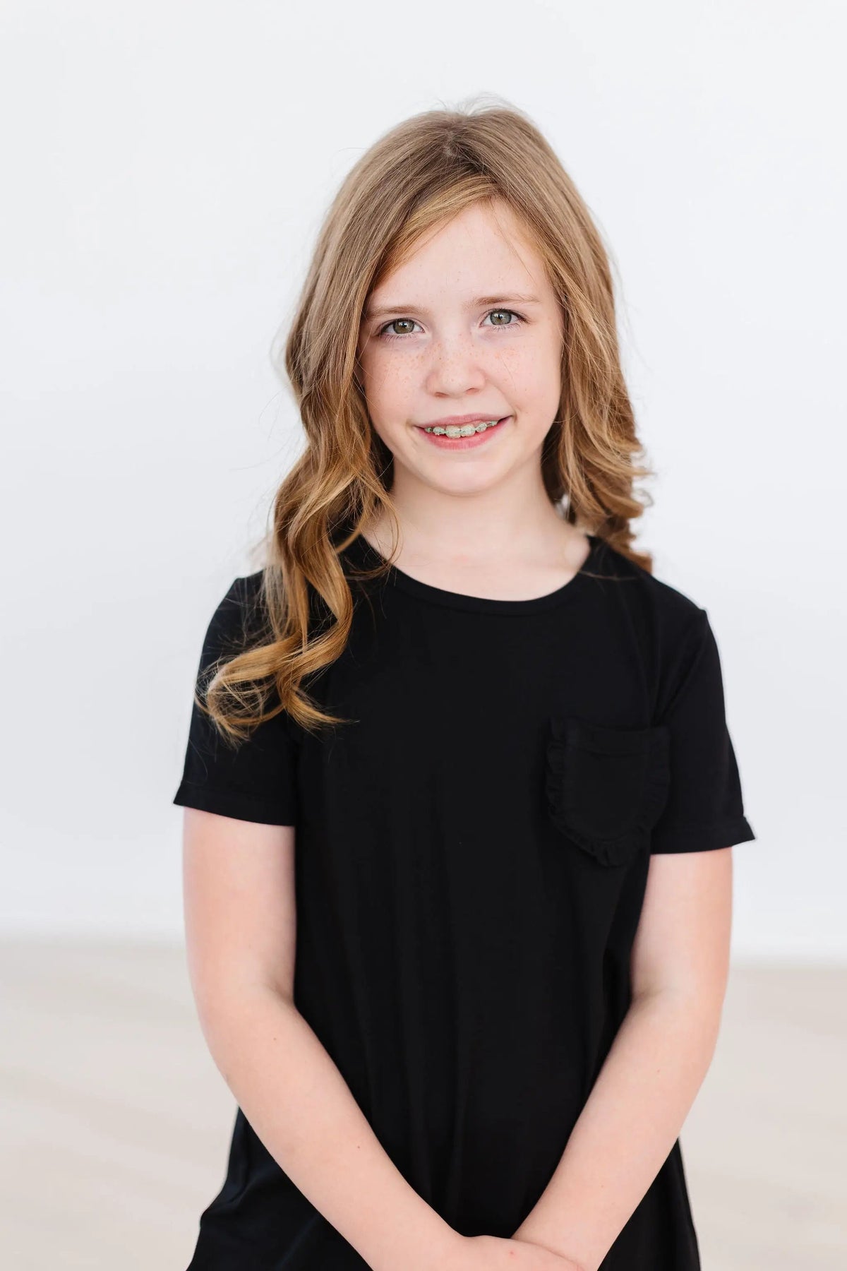 Mila & Rose ® Black T-Shirt Dress - 