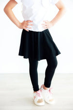 Black Twirl Skegging - Waist, Tights, Fashion design, Skort, Leggings | Everetts Place