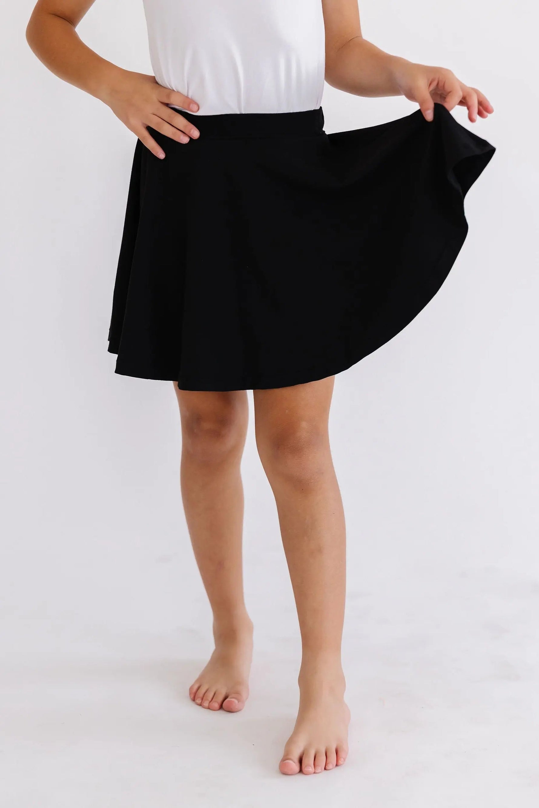 Mila & Rose ® Black Twirl Skort - 