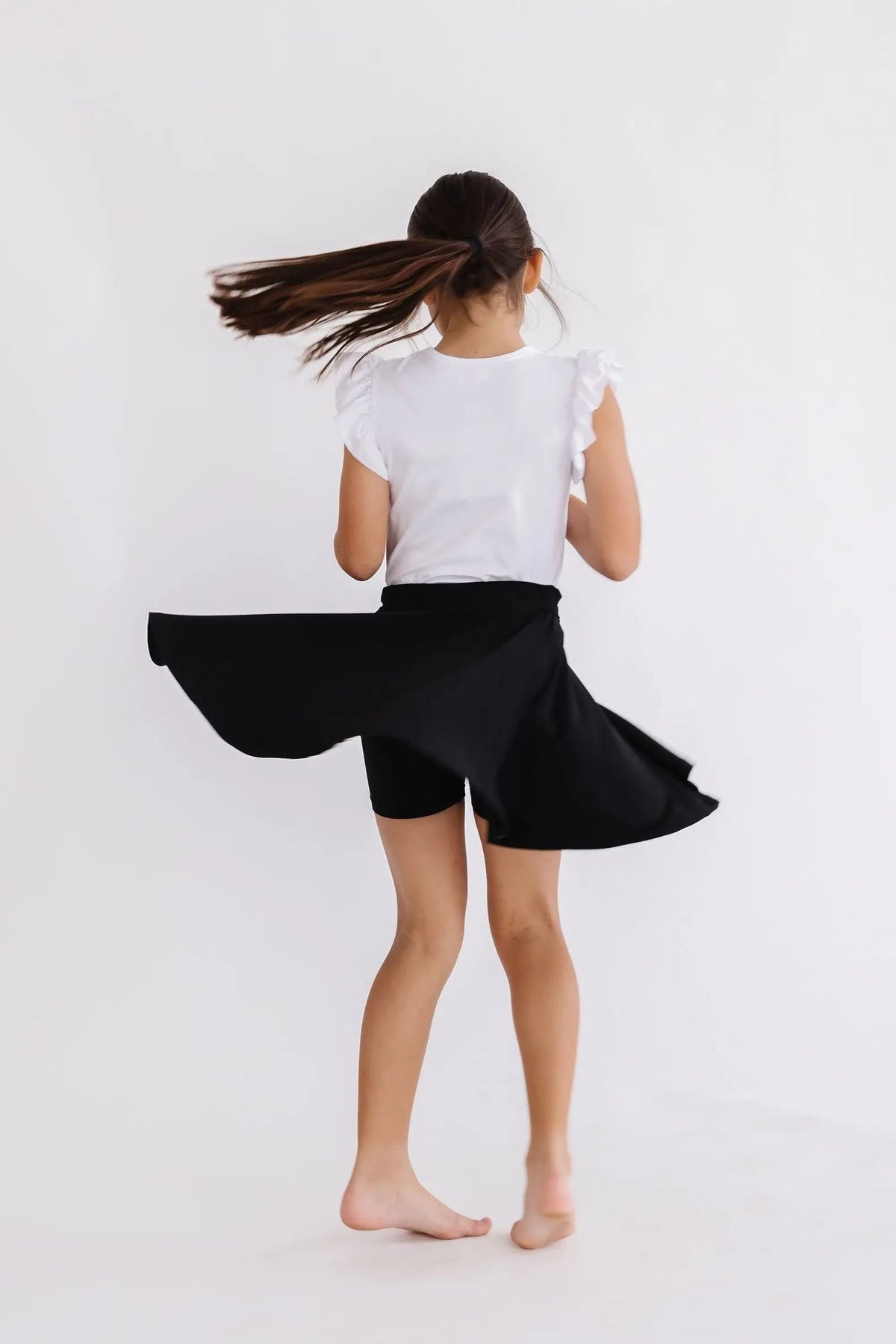 Mila & Rose ® Black Twirl Skort - 