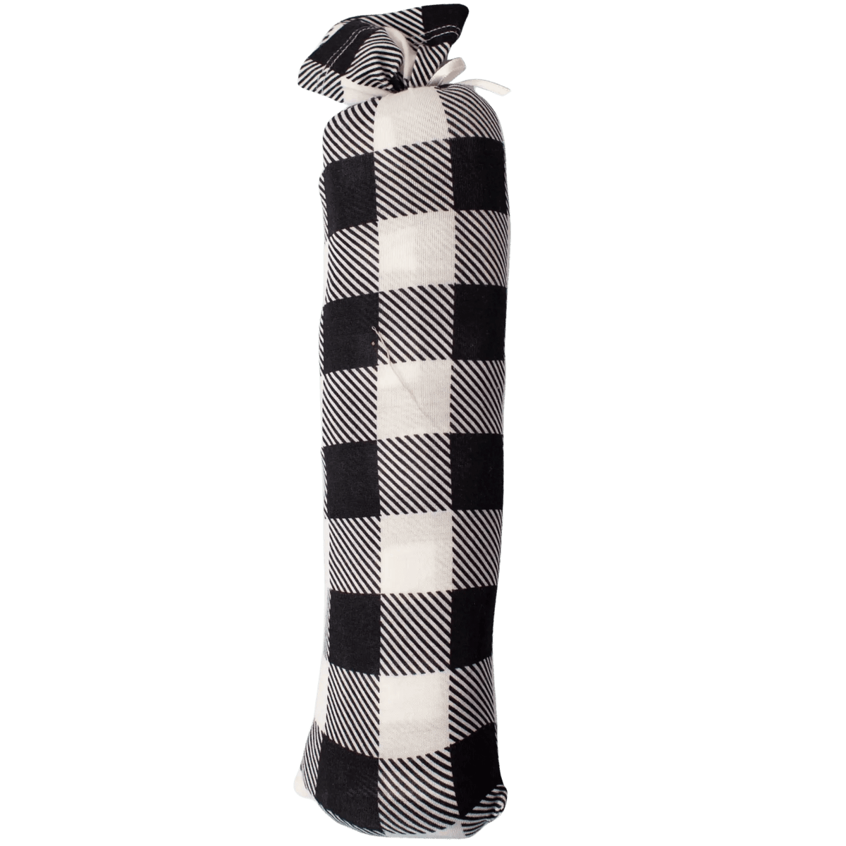 Black & White Plaid Swaddle - Textile, Plaid, Tartan, Linens, Scarf | Everetts Place