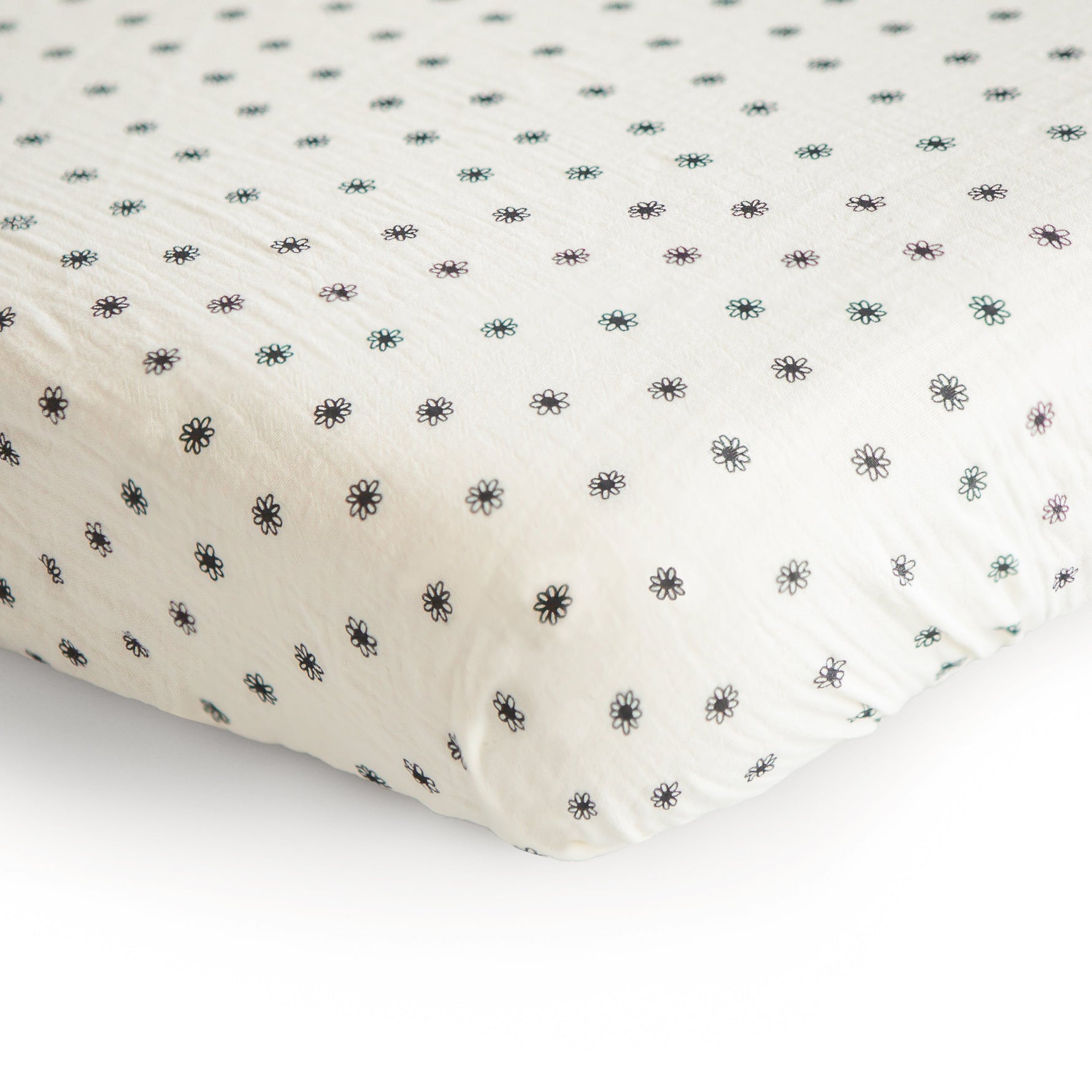 Mini Muslin Crib Sheet by Mushie