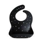 Silicone Baby Bib, Polka Dot Print by Mushie