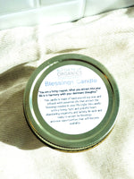 Butter Me Up Organics Blessings Intention Candle with Crystals and Essential Oils for Positive Vibes - Home & Garden > Decor > Home Fragrances > Candles Metaphysical