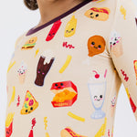 Bam & Stitch Blissful Bites Long Sleeve Pajamas - 