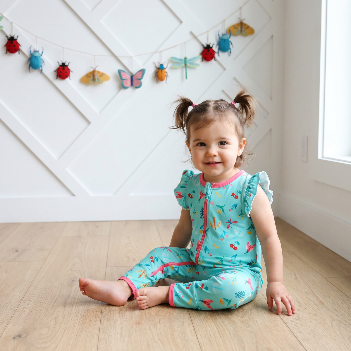 Bloom Bugs Romper by Bestaroo