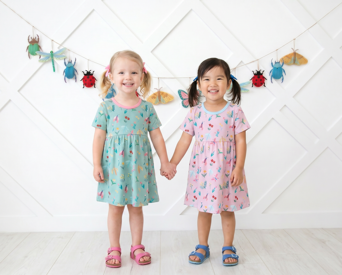 Bloom Bugs S/S Dress by Bestaroo