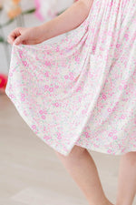 Mila & Rose ® Blooming Beauty S/S Pocket Twirl Dress - 