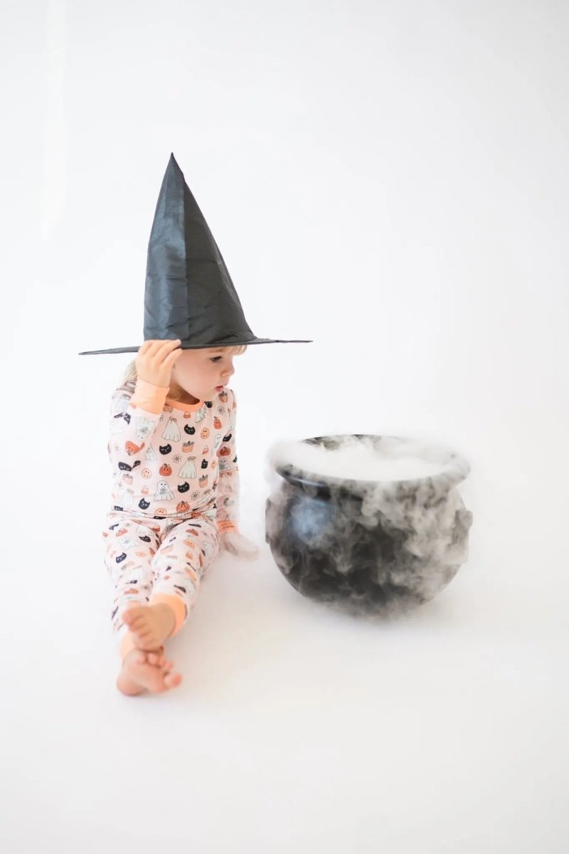 Dreamlet Blossom and Boo Bamboo Viscose Long Sleeve Pajama Set - Everetts Place Boutique - 