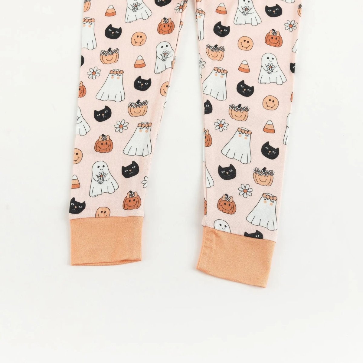 Dreamlet Blossom and Boo Bamboo Viscose Long Sleeve Pajama Set - Everetts Place Boutique - 