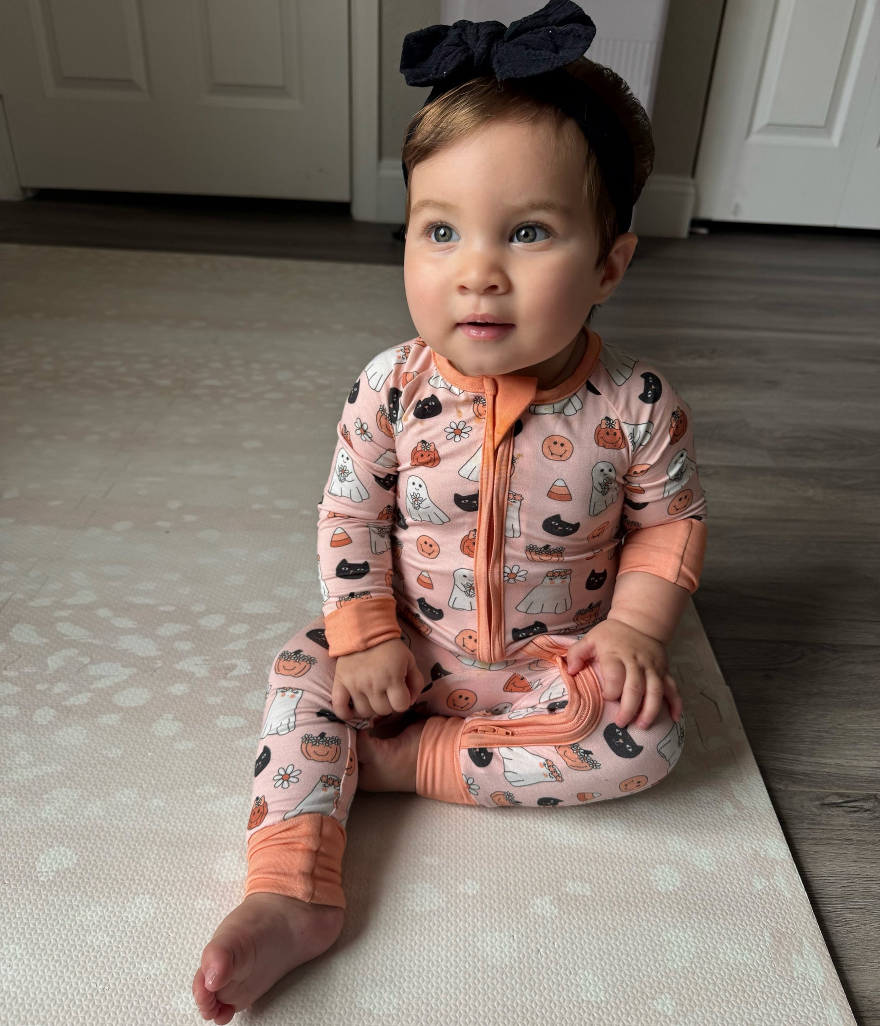 Dreamlet Blossom & Boo (Convertible Zip Footies) - 