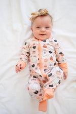 Dreamlet Blossom & Boo (Convertible Zip Footies) - 