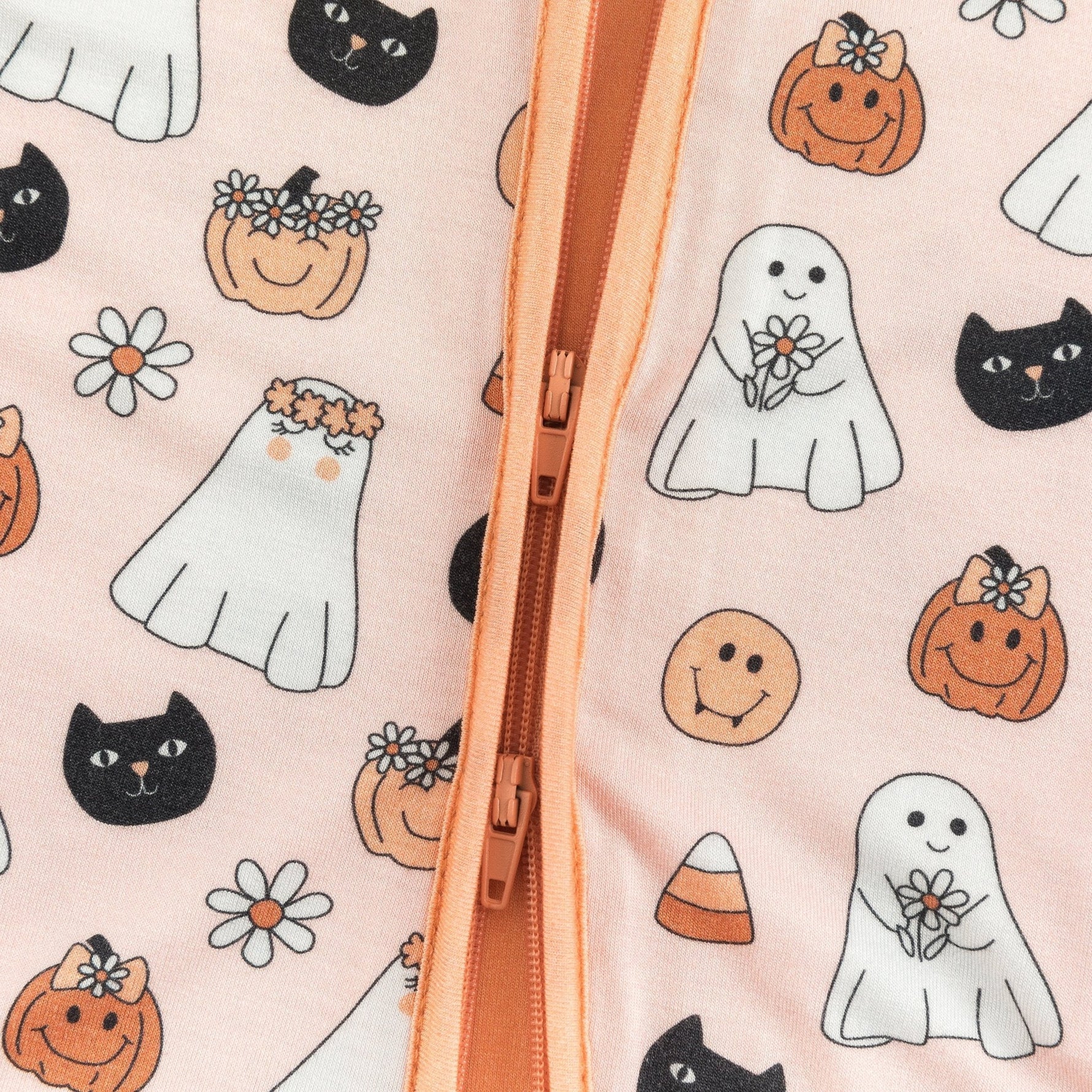 Dreamlet Blossom & Boo (Convertible Zip Footies) - 