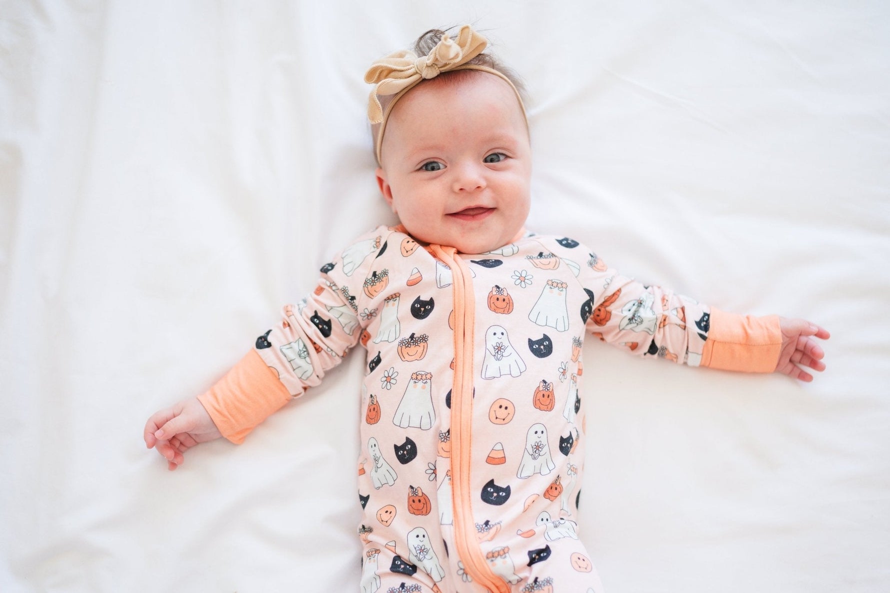 Dreamlet Blossom & Boo (Convertible Zip Footies) - 