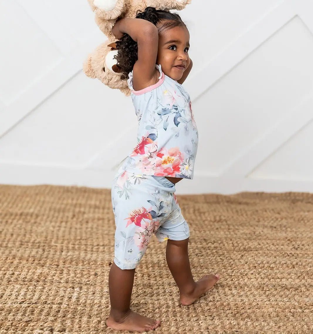Bestaroo Blossom Snooze Flutter Tank & Shorts - 