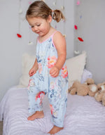 Bestaroo Blossom Snooze Toddler Jumpsuit With Pockets Bamboo Fabric - 