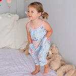 Bestaroo Blossom Snooze Toddler Jumpsuit With Pockets Bamboo Fabric - 