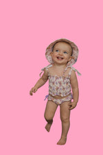 DREAM BIG LITTLE CO BLOSSOMIN’ BUTTERFLY DREAM SMOCKED TANKINI TWO PIECE SWIM SUITEveretts Place