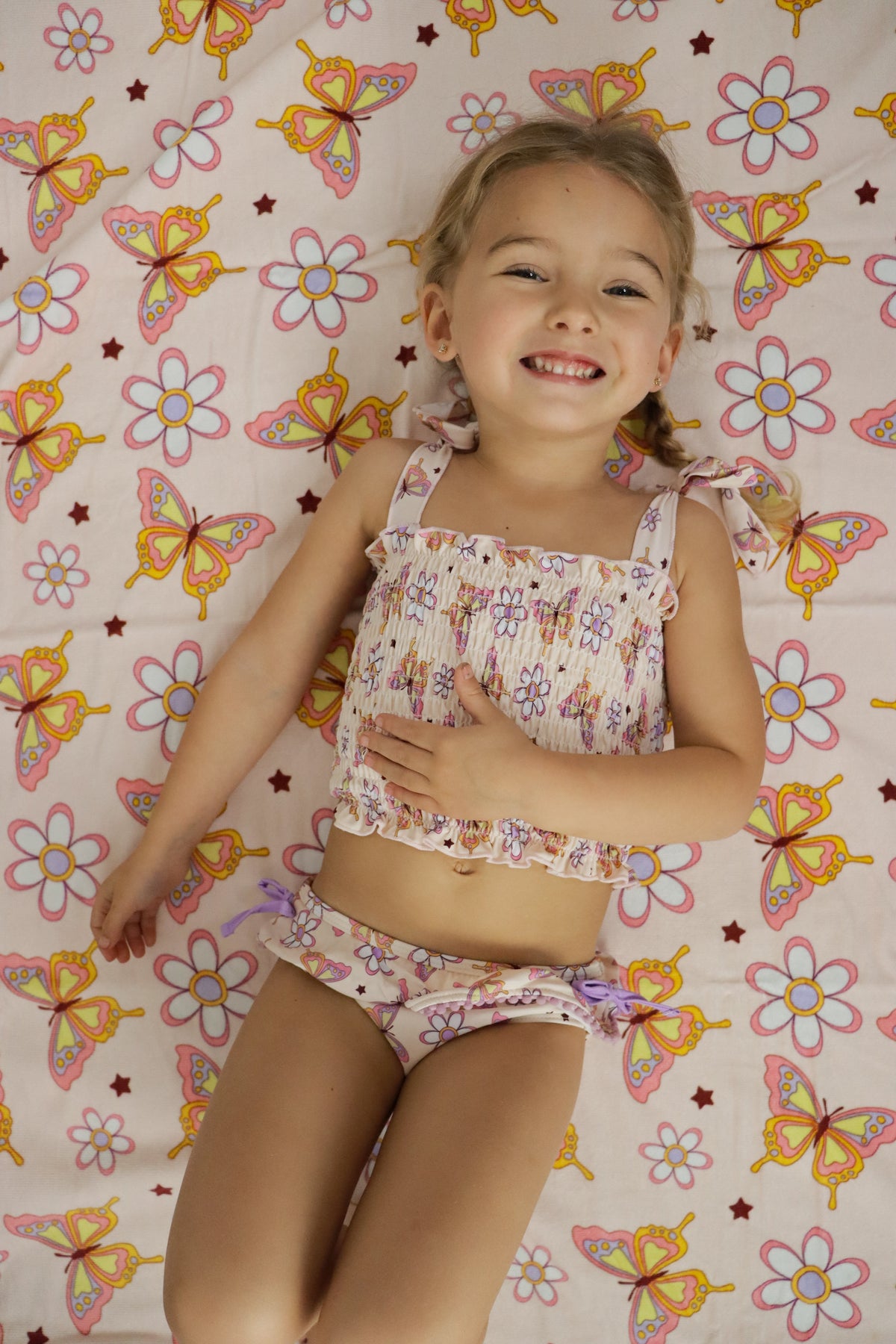 DREAM BIG LITTLE CO BLOSSOMIN’ BUTTERFLY DREAM TOWELEveretts Place