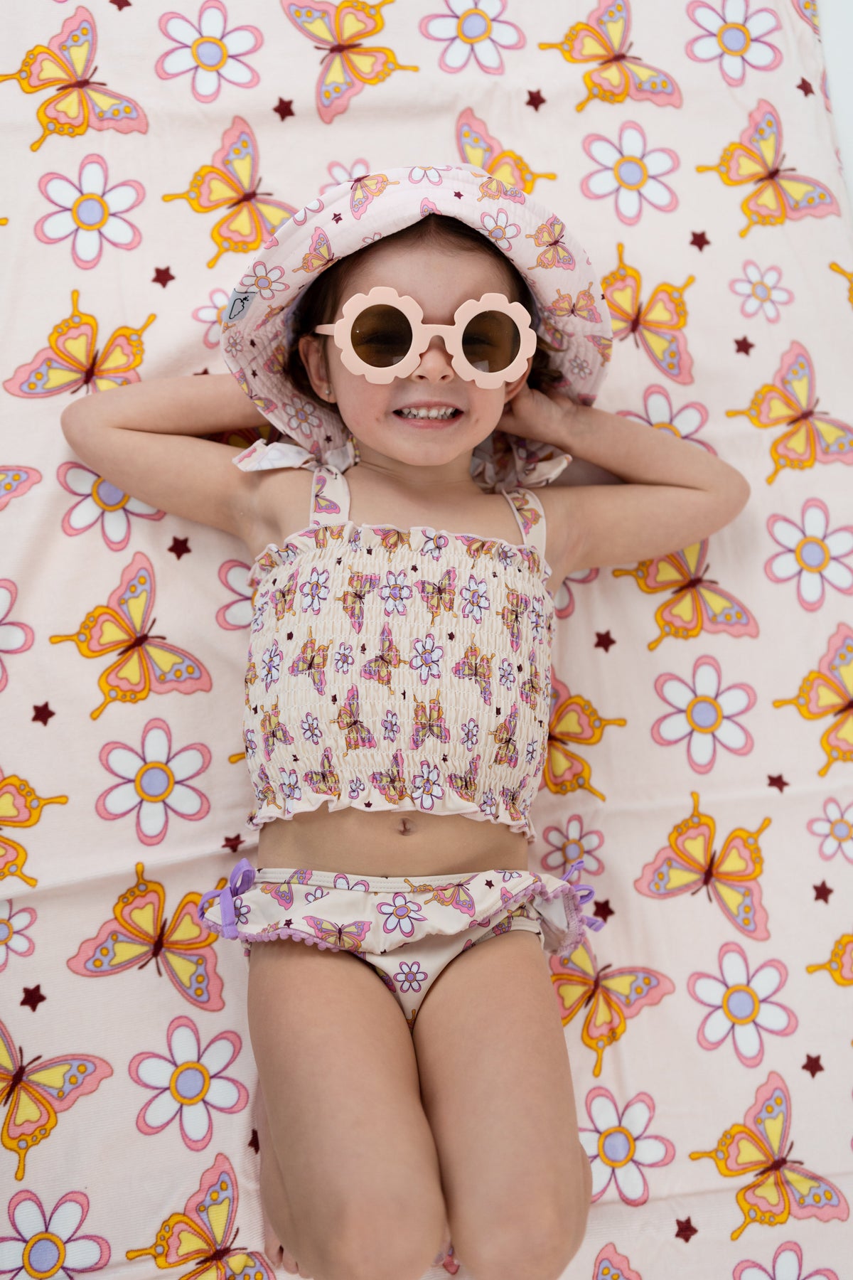 DREAM BIG LITTLE CO BLOSSOMIN’ BUTTERFLY DREAM TOWELEveretts Place