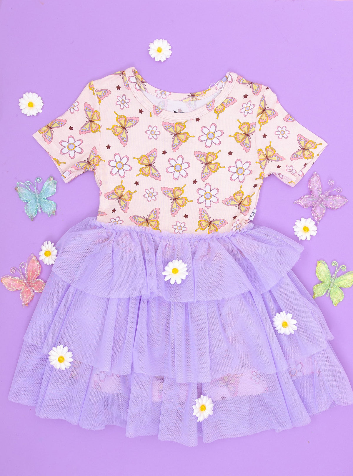 DREAM BIG LITTLE CO BLOSSOMIN' BUTTERFLY DREAM TUTU DRESSEveretts Place