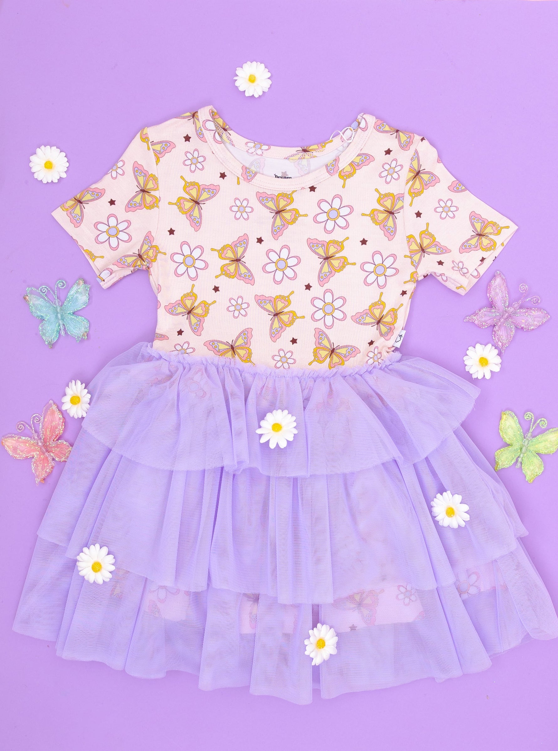 DREAM BIG LITTLE CO BLOSSOMIN' BUTTERFLY DREAM TUTU DRESSEveretts Place