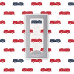 Newcastle Classics Natural Cotton Muslin Swaddle Blanket with Fire Trucks Design for Babies - Baby & Toddler > Swaddling & Receiving Blankets > Swaddling Blankets Cotton Swaddle