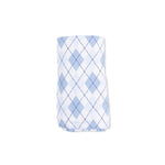 Angel Dear Blue Argyle - Swaddle Blanket - 