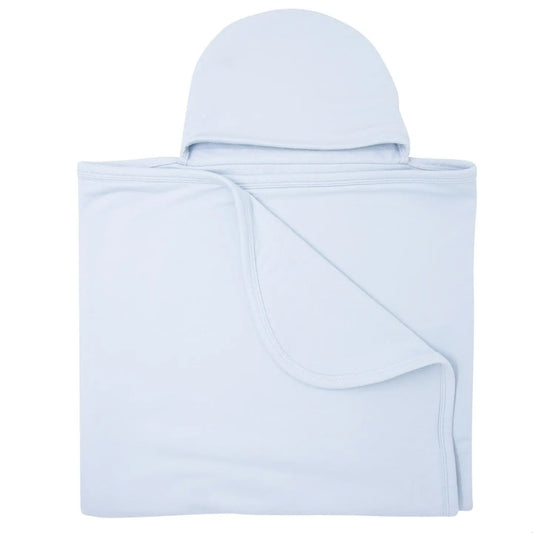 Hooded Baby Bath Towels Soft Absorbent Luxaboo French Terry Sweet Bamboo