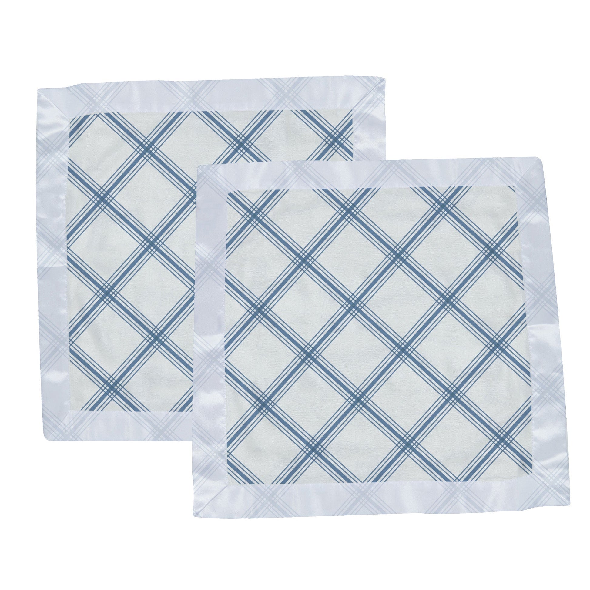 Blue Buffalo Check Plaid Newcastle Blankie Security Blanket For Kids Newcastle Classics