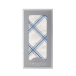 Newcastle Classics Blue Buffalo Check Plaid Swaddle