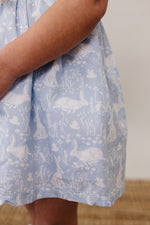 Mebie Baby Blue Bunny Dress - 