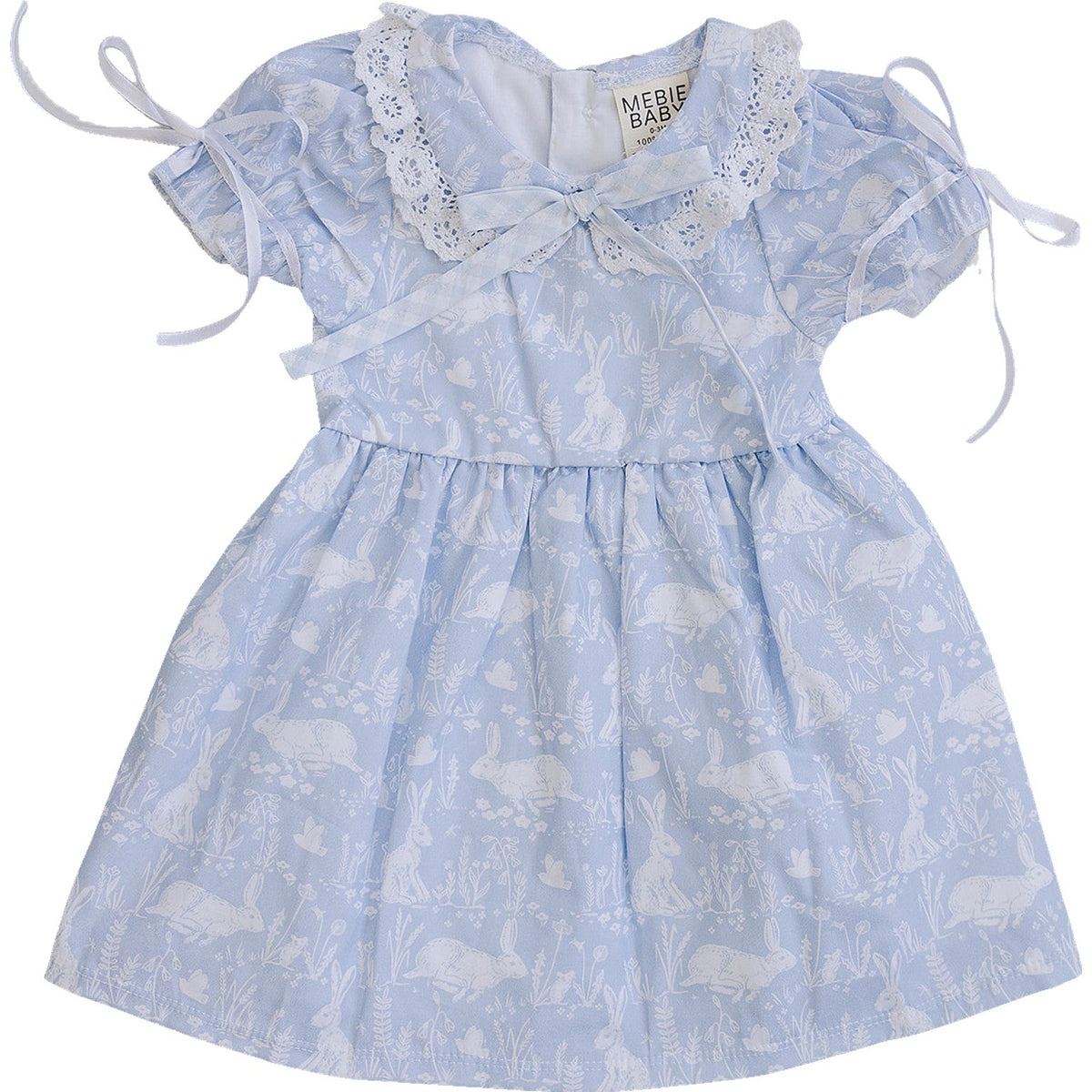 Mebie Baby Blue Bunny Dress - 