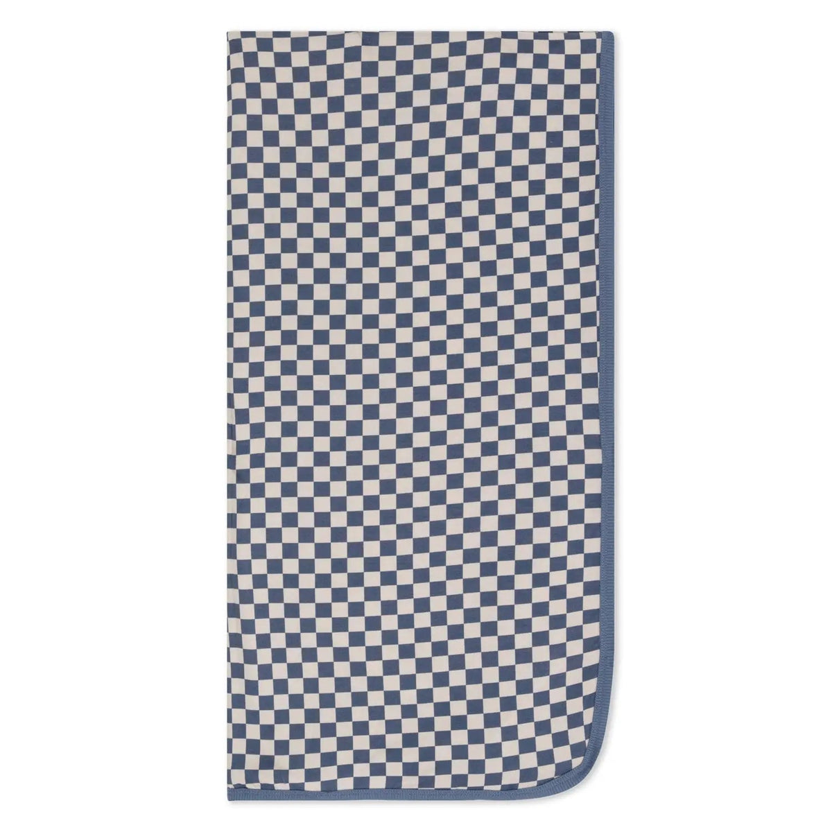 Bestaroo Blue Checkers Swaddle Blanket 45x45 Multiuse Baby Gift Bestaroo - 