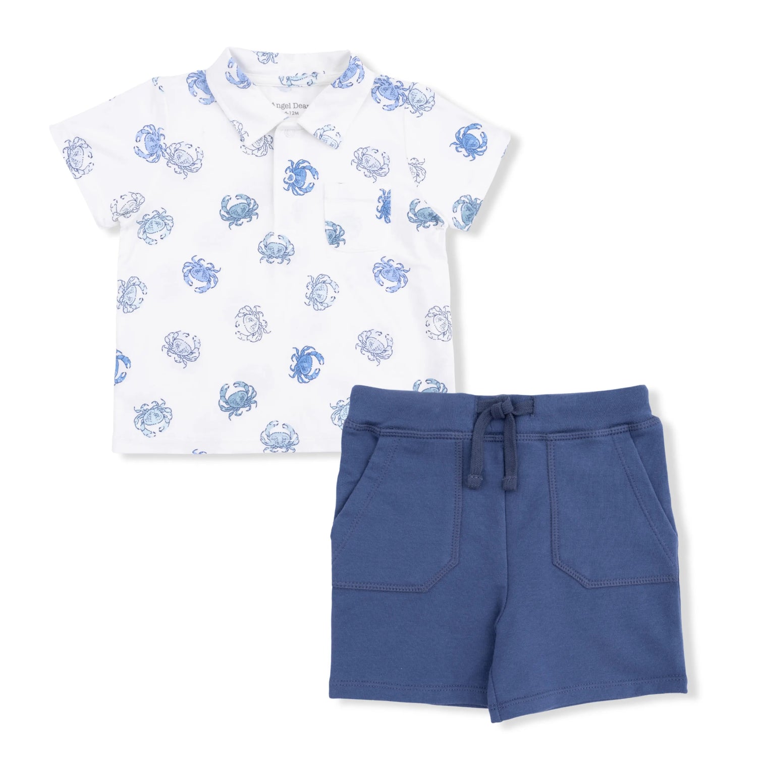 Angel Dear Blue Crabs - Polo with Everyday Short - 