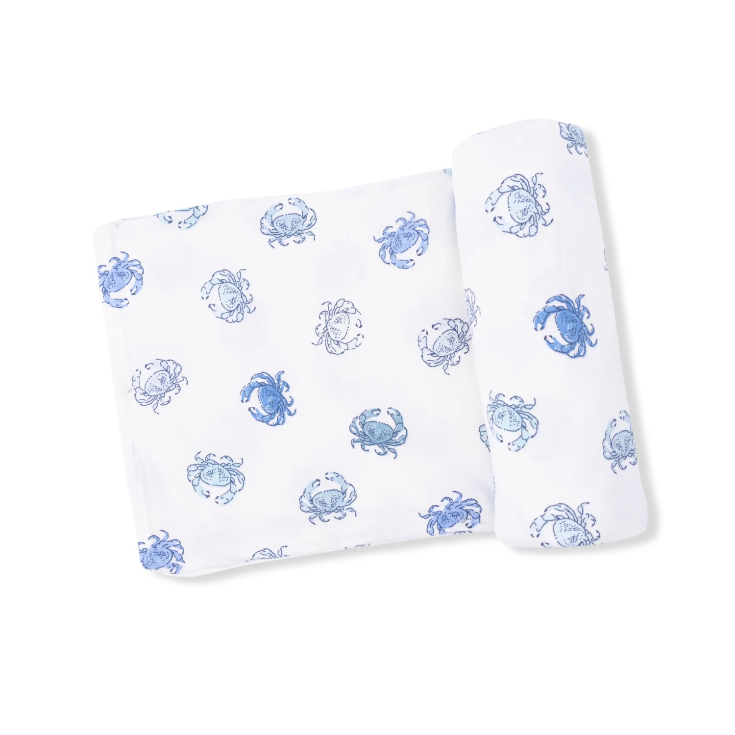 Angel Dear Blue Crabs - Swaddle Blanket - 