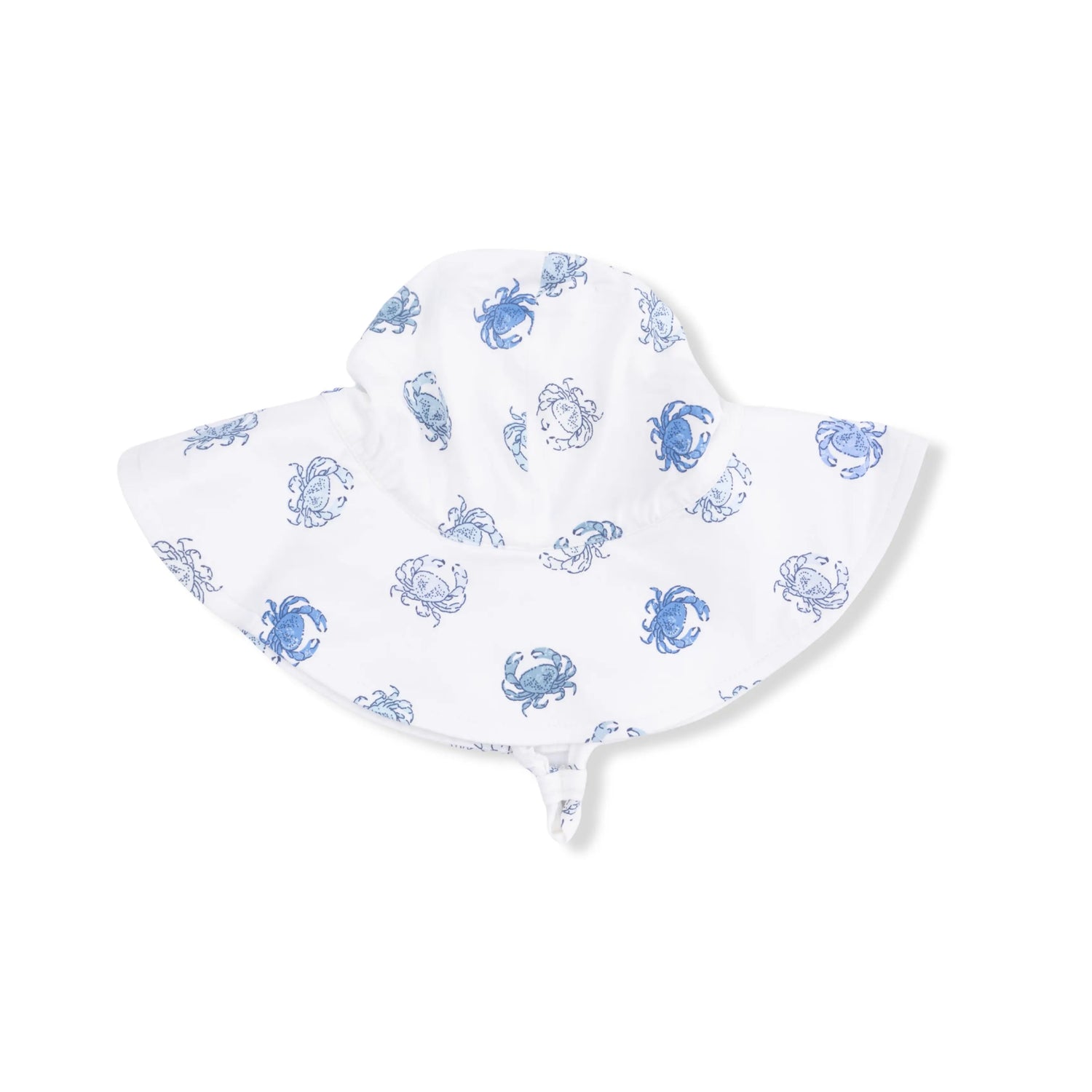 Blue Crabs - Wide Brim Sun Hat - White, Hat, Baby & Toddler Clothing, Costume Hat, Sun hat | Everetts Place