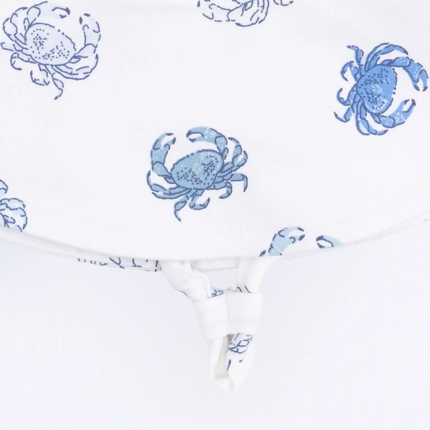 Angel Dear Blue Crabs - Wide Brim Sun Hat - 