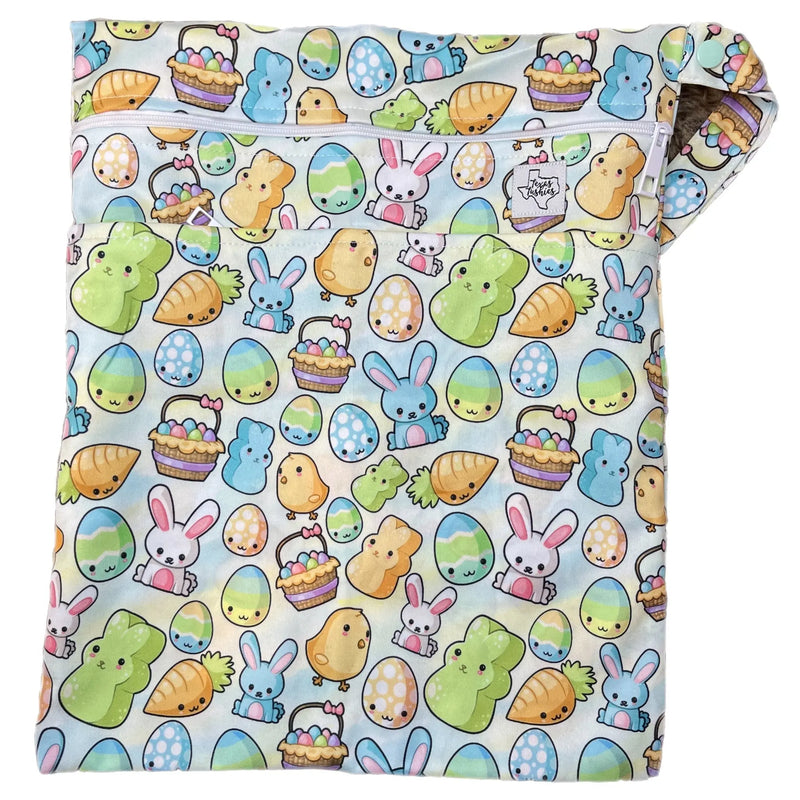Blue Easter Cuties - Wet Bag - Everetts Place: Online Boutique