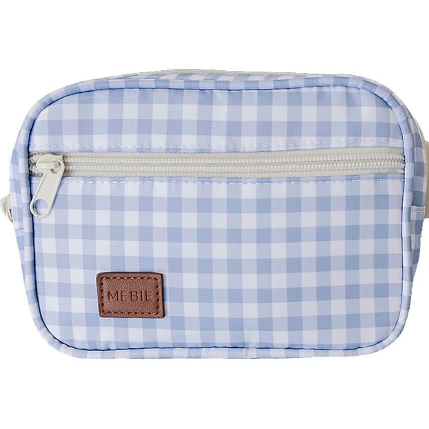 Blue Gingham Mini Fanny Pack - Plaid, Tartan, Coin purse, Bag | Everetts Place