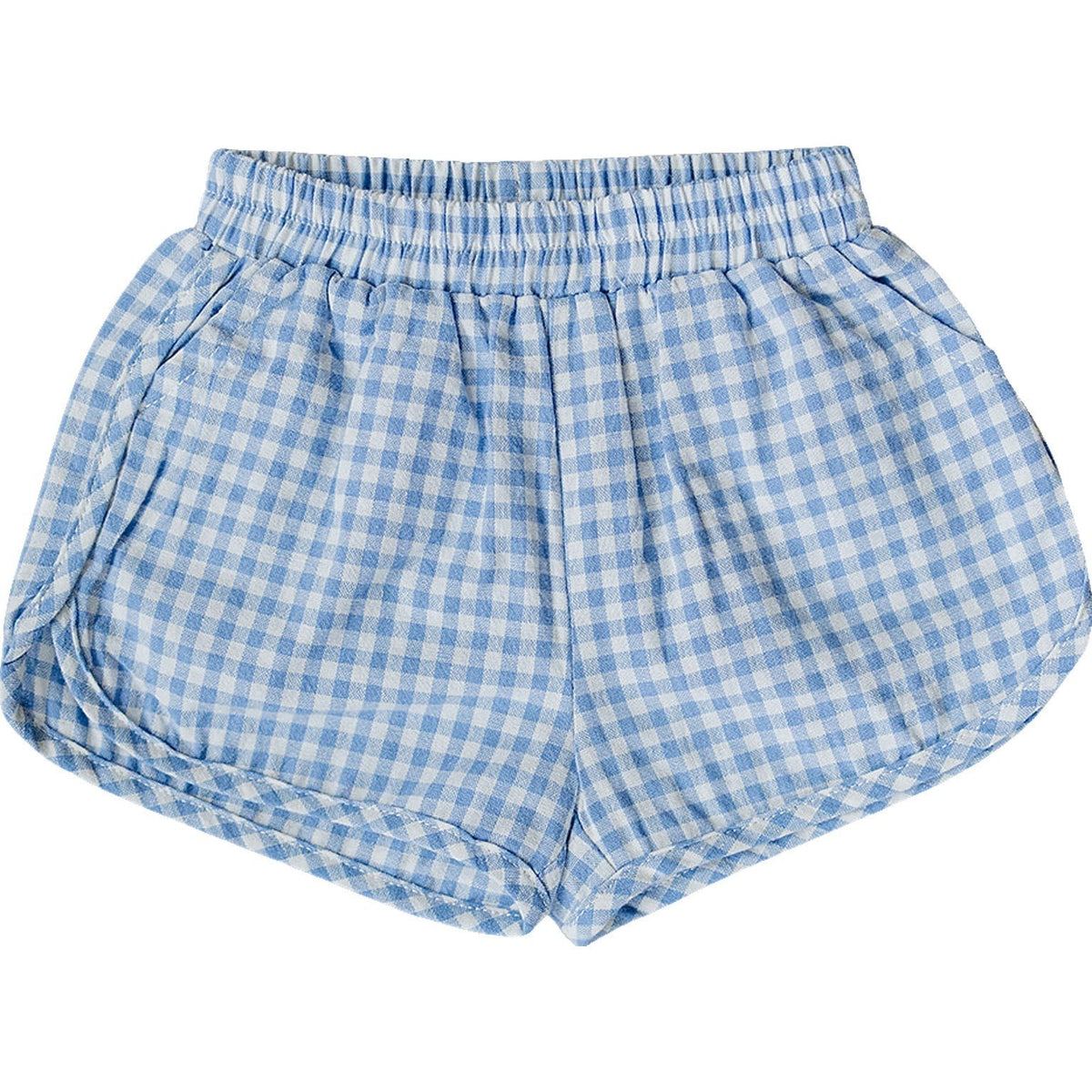 Blue Gingham Shorts - Plaid, Tartan, Baby & Toddler Clothing, Pattern, Shorts | Everetts Place