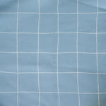 Little Joy Co. Blue Grid Cushion Cover For IKEA Antilop Highchair Wipeable - Everetts Place Boutique - 