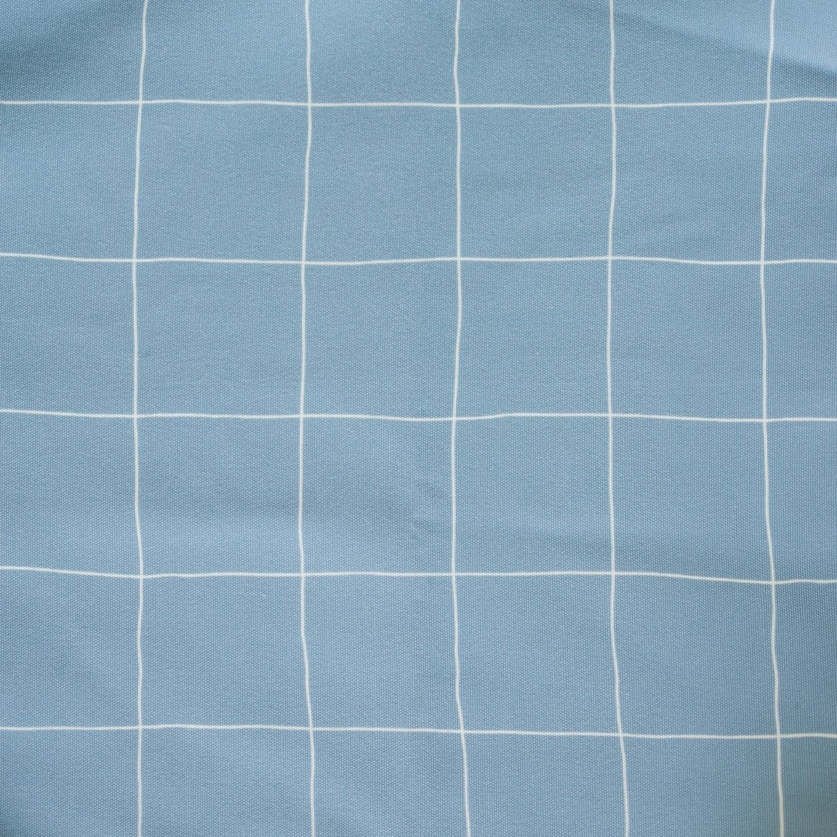 Little Joy Co. Blue Grid Cushion Cover For IKEA Antilop Highchair Wipeable - Everetts Place Boutique - 