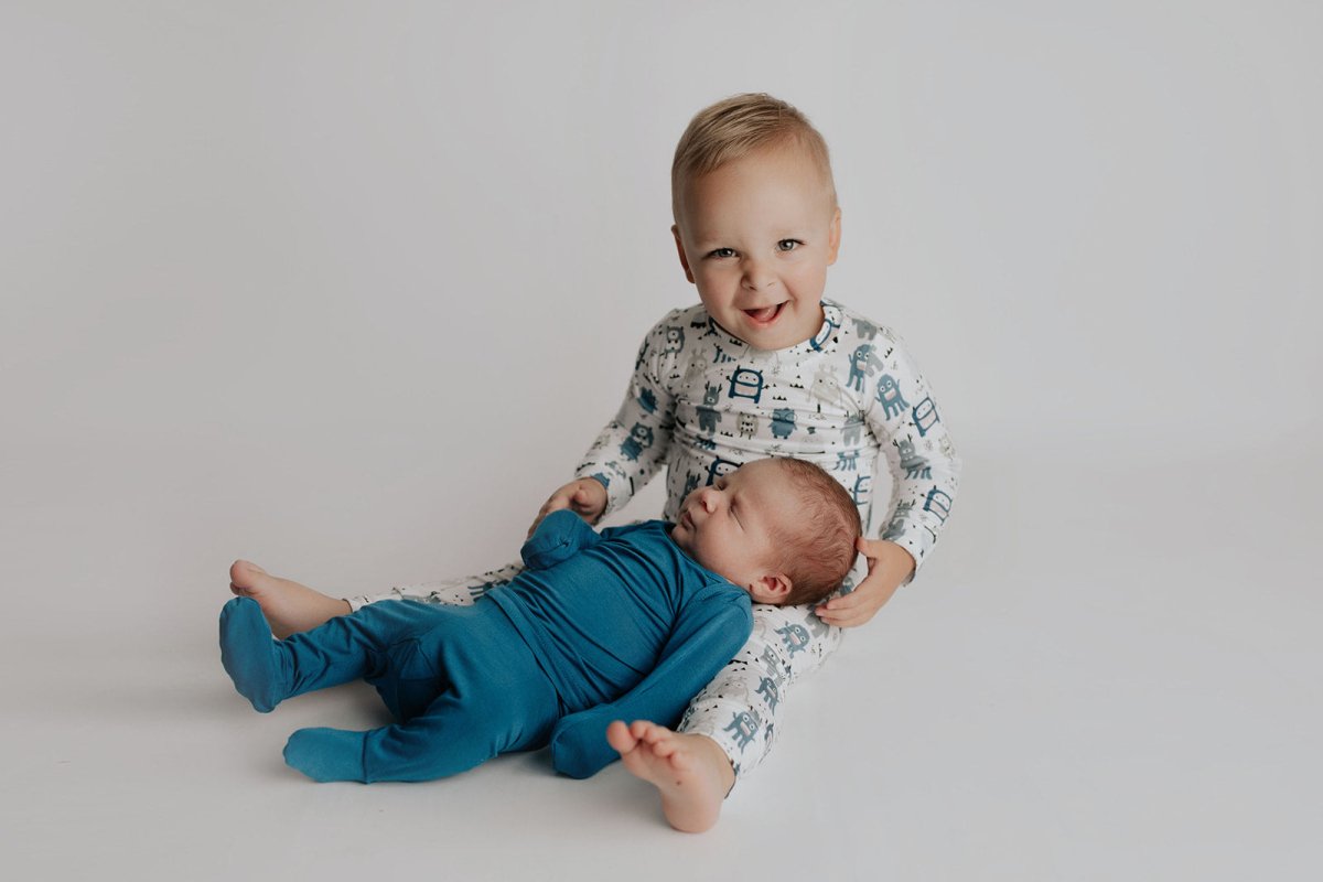Three Little Tots Blue Jammies - 