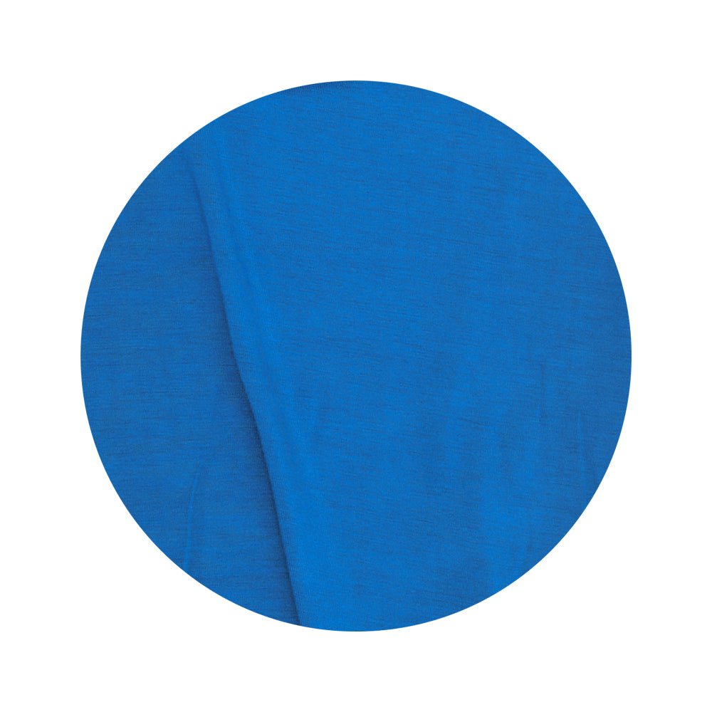 Three Little Tots Blue Knotted Newborn Baby Gown - 